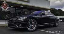 NEW 20 INCH AXE EX20 ALLOY WHEELS IN GLOSS BLACK WITH POLISHED FACE AND BARREL, DEEPER CONCAVE 10" REAR OPTION