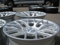 NEW 19" VEEMANN VC359 M359 Y SPOKE ALLOY WHEELS IN QUARTZ SILVER DEEPER CONCAVE 10" REAR ET35/38