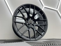 NEW 20 INCH VEEMANN VC359 M359 Y SPOKE ALLOY WHEELS IN SATIN BLACK WITH DEEPER CONCAVE 10.5" REAR OPTION 5x120