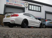 NEW 20 INCH VEEMANN VC359 M359 Y SPOKE ALLOY WHEELS IN SATIN BLACK WITH DEEPER CONCAVE 10.5" REAR OPTION 5x120