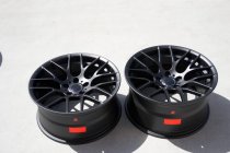 NEW 19 INCH VEEMANN VC359 M359 Y SPOKE ALLOY WHEELS IN SATIN BLACK, DEEPER CONCAVE 10" REAR ET35/38 5x120