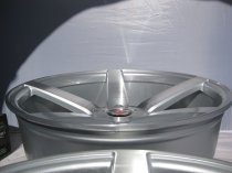 NEW 20 INCH AXE EX18 ALLOY WHEELS IN SILVER WITH BRUSHED FACE AND DEEP CONCAVE 10.5" REAR OPTION
