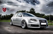 NEW 20 INCH AXE EX18 ALLOY WHEELS IN SILVER WITH BRUSHED FACE AND DEEP CONCAVE 10.5" REAR OPTION