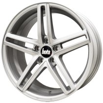 NEW 19″ BOLA B3 CONCAVED ALLOY WHEELS IN SILVER, WIDER 9.5″ REAR 42/45