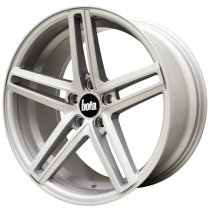 NEW 19" BOLA B3 ALLOY WHEELS IN SILVER, DEEPER CONCAVE 9.5" REAR