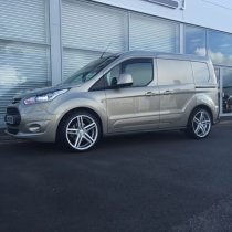 NEW 19 INCH BOLA B3 ALLOY WHEELS IN GLOSS SILVER WITH DEEPER CONCAVE 9.5" REAR 5x112