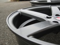 NEW 19 INCH AXE EX18 ALLOY WHEELS IN SATIN GUNMETAL WITH DEEP CONCAVE 9.5" REAR OPTION