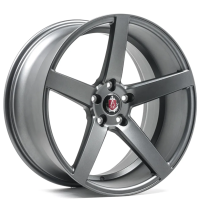 NEW 19″ AXE EX18 ALLOY WHEELS IN SATIN GUNMETAL WITH DEEP CONCAVE 9.5″ REAR