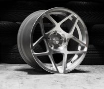 NEW 20″ 3SDM 0.08 ALLOY WHEELS, SILVER POLISHED, VERY DEEP CONCAVE 10.5″ REARS