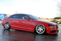 NEW 20 INCH 3SDM 0.08 ALLOY WHEELS IN SILVER WITH POLISHED FACE AND DEEPER CONCAVE 10.5" REAR OPTION 5x112