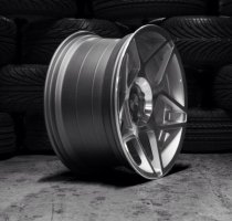 NEW 20 INCH 3SDM 0.08 ALLOY WHEELS SILVER WITH POLISHED FACE AND DEEPER CONCAVE 10.5" REAR OPTION 5x120