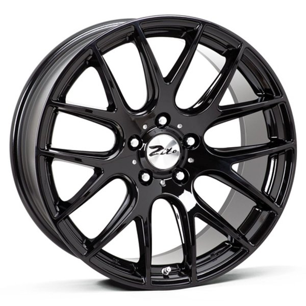 NEW 18 INCH ZITO 935 CSL GTS ALLOY WHEELS IN GLOSS BLACK,DEEPER CONCAVE 9.5" ALL ROUND 5x112