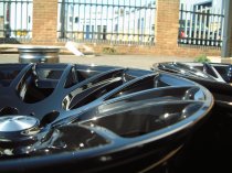 NEW 18 INCH ZITO 935 CSL GTS ALLOY WHEELS IN GLOSS BLACK,DEEPER CONCAVE 9.5" ALL ROUND 5x112
