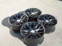 NEW 18 INCH ZITO 935 CSL GTS ALLOY WHEELS IN GLOSS BLACK,DEEPER CONCAVE 9.5" ALL ROUND 5x112