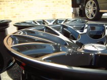 NEW 18 INCH ZITO 935 CSL GTS ALLOY WHEELS IN GLOSS BLACK,DEEPER CONCAVE 9.5" ALL ROUND 5x112