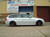 NEW 18 INCH ZITO 935 CSL GTS ALLOY WHEELS IN GLOSS BLACK,DEEPER CONCAVE 9.5" ALL ROUND 5x112