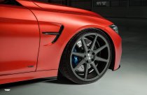 NEW 20 INCH ISPIRI ISR8 ALLOY WHEELS IN SATIN GUNMETAL WITH DEEPER CONCAVE 10.5" REARS 5x120