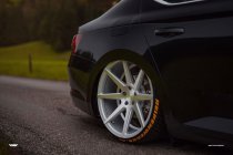 NEW 20 INCH ISPIRI ISR8 ALLOY WHEELS IN PURE SILVER BRUSHED WITH DEEPER CONCAVE 10.5" REARS 5x120