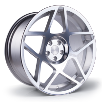 NEW 20 INCH 3SDM 0.08 ALLOY WHEELS IN SILVER WITH POLISHED FACE AND VERY DEEP CONCAVE 10.5″ REAR OPTION 5x120