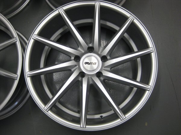 NEW 20 INCH OEMS CVT DIRECTIONAL ALLOY WHEELS IN SILVER WITH DEEPER CONCAVE 10" REAR 5x120