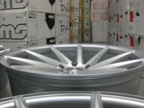 NEW 20 INCH OEMS CVT DIRECTIONAL ALLOY WHEELS IN SILVER WITH DEEPER CONCAVE 10" REAR 5x120