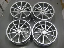 NEW 20 INCH OEMS CVT DIRECTIONAL ALLOY WHEELS IN SILVER WITH DEEPER CONCAVE 10" REAR 5x120