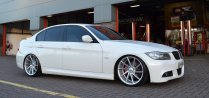 NEW 20 INCH OEMS CVT DIRECTIONAL ALLOY WHEELS IN SILVER WITH DEEPER CONCAVE 10" REAR 5x120