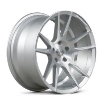 NEW 19" QUANTUM44 S4 ALLOY WHEELS IN MATT SILVER/BRUSHED FACE 9" et28 ALL ROUND