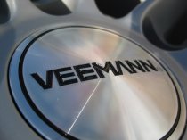 NEW 19 INCH VEEMANN VM1 QUATTRO RS ALLOY WHEELS IN MATT SILVER WITH MATT POLISHED EDGE 5x112