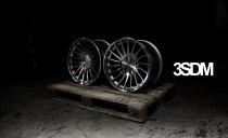 NEW 18 INCH 3SDM 0.04 ALLOY WHEELS IN SILVER WITH POLISHED FACE AND DEEPER CONCAVE 9.5" OPTION 5x112