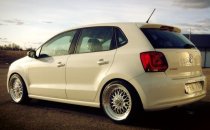 NEW 17 INCH DARE DR RS ALLOY WHEELS IN SILVER WITH POLISHED DISH AND GOLD RIVETS, DEEPER 8.5" REAR 4x100/108
