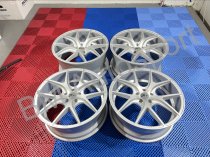 NEW 20 INCH ZITO ZS05 ALLOY WHEELS IN MATT SILVER WITH DEEPER CONCAVE 10" REAR 5x112