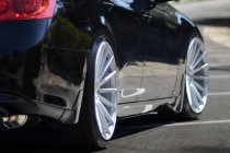 NEW 20 INCH VEEMANN VC7 ALLOY WHEELS IN MATT SILVER MACHINED WITH DEEPER CONCAVE 10" REARS 5x120