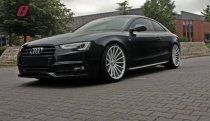 NEW 20 INCH VEEMANN VC7 ALLOY WHEELS IN MATT SILVER MACHINED WITH DEEPER CONCAVE 10" REARS 5x120