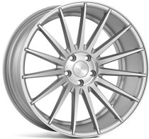 NEW 20″ VEEMANN VC7 DEEP CONCAVE ALLOY WHEELS IN SILVER POLISHED DEEPER 10.5″ REAR
