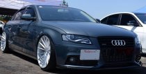 NEW 20 INCH VEEMANN VC7 ALLOY WHEELS IN SATIN SILVER WITH POLISHED FACE AND DEEPER CONCAVE 10.5" REAR 5x120