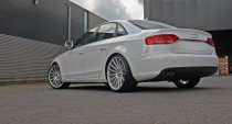 NEW 20 INCH VEEMANN VC7 ALLOY WHEELS IN SATIN SILVER WITH POLISHED FACE AND DEEPER CONCAVE 10.5" REAR 5x120