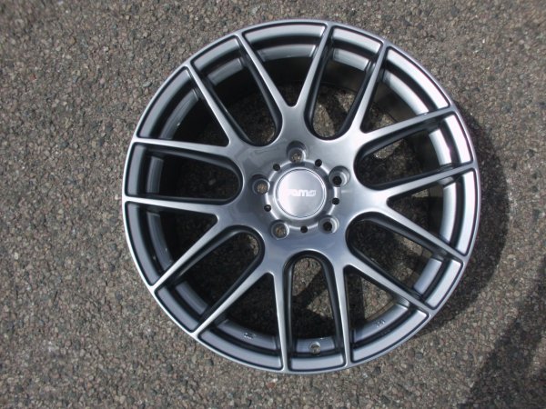 NEW 18" OEMS 111 ALLOY WHEELS IN GLOSS GUNMETAL 8.5" ALL ROUND