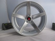 NEW 19" AXE EX18 ALLOY WHEELS IN SILVER WITH BRUSHED FACE, DEEPER CONCAVE 9.5" REARS