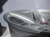 NEW 19 INCH AXE EX18 ALLOY WHEELS IN SILVER WITH BRUSHED FACE, DEEPER CONCAVE 9.5" REAR OPTION