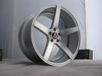 NEW 19" AXE EX18 ALLOY WHEELS IN SILVER WITH BRUSHED FACE, DEEPER CONCAVE 9.5" REARS