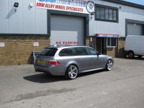 NEW 19 INCH AXE EX18 ALLOY WHEELS IN SILVER WITH BRUSHED FACE, DEEPER CONCAVE 9.5" REAR OPTION