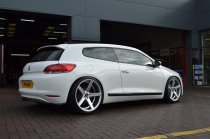 NEW 19 INCH AXE EX18 ALLOY WHEELS IN SILVER WITH BRUSHED FACE, DEEPER CONCAVE 9.5" REAR OPTION