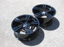 NEW 19" AVANT GARDE M355 ALLOY WHEELS IN GLOSS BLACK DEEPER WITH DEEPER CONCAVE 10" REAR