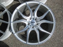 NEW 19 INCH OEMS FS17 ALLOY WHEELS IN SILVER WITH POLISHED FACE AND DEEPER CONCAVE 9.5″ REAR 5x112