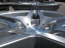 NEW 20 INCH ISPIRI ISR12 ALLOY WHEELS IN PURE SILVER BRUSHED WITH DEEPER CONCAVE 10" REARS 5x112