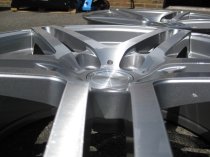 NEW 20 INCH ISPIRI ISR12 ALLOY WHEELS IN PURE SILVER BRUSHED WITH DEEPER CONCAVE 10" REARS 5x112