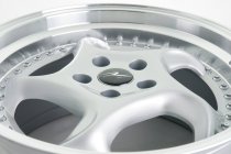 NEW 18" DARE DR-F6 ALLOY WHEELS IN SILVER WITH POLISHED DISH AND DEEPER 9.5" REAR OPTION