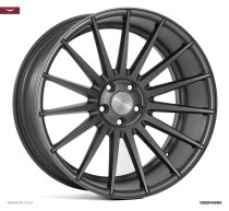 NEW 19 INCH VEEMANN VC7 ALLOY WHEELS IN DARK SATIN GUNMETAL WITH DEEPER CONCAVE 9.5″ REARS 5x120