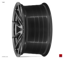 NEW 19" ISPIRI FFR1 MULTI-SPOKE ALLOY WHEELS IN CARBON GRAPHITE WITH DEEPER CONCAVE 10" REARS